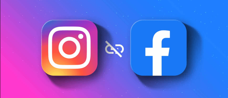 como desconectar o instagram do facebook